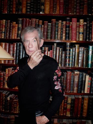 Sir Ian McKellen 1883 magazine